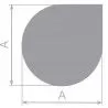Plaque de protection de de sol - Pour une installation de poêle dans un angle - DIXNEUF