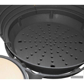 Barbecue à bois SHOGUN-GRILL - Détail de la grille foyère