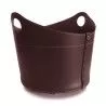 Rangement à bûches - CADIN - Limac Design - Brun fonce - k01
