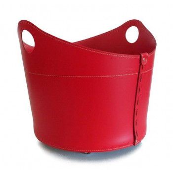 Rangement à bûches - CADIN - Limac Design - rouge - k10