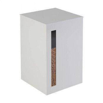 Rangement à granulés - TITAN - Blanc Mat - Dixneuf