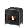 Poêle à granulés FRAME 9 UP 9kw - Sortie concentrique - Canalisable - Cadel