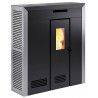 Poêle à granulés DAGLAN SLIM 9 - Invicta ref P643598 - Faible encombrement - 9 kW