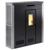 Poêle à granulés DAGLAN SLIM 9 - Invicta ref P643598 - Faible encombrement - 9 kW