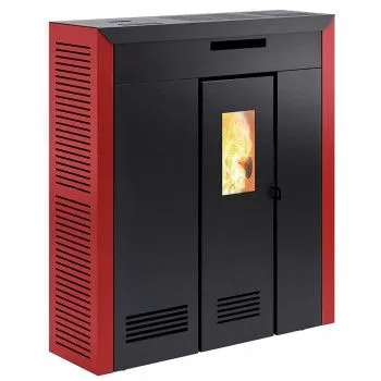 Poêle à granulés DAGLAN SLIM 9 - Invicta ref P643597 - Faible encombrement - 9 kW