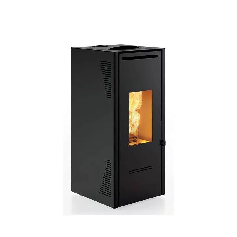 Poêle à granulés TALO 11 gris- Invicta ref P641418 - Poele 11 kw canalisable