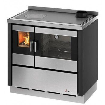 Cuisiniere a bois CADEL KOOK 90 Acier Anthracite