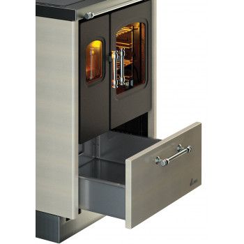 Cuisinière à bois SMART 60 - CADEL Détails tiroir