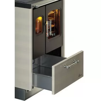 Cuisinière à bois SMART 60 - CADEL Détails tiroir