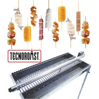 Barbecue spécial brochettes - Double foyer - TECNOROAST