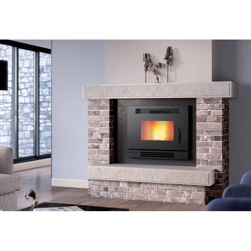 Insert à granulés METTI - Invicta - Ref P643784 - 8 kW