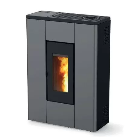 Poêle à granulés MELISSA - 7 kW - Flat - Red