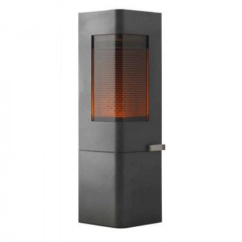 Poêle à bois en acier Invicta Neosen 3 vitres Plus 8kW 100m²