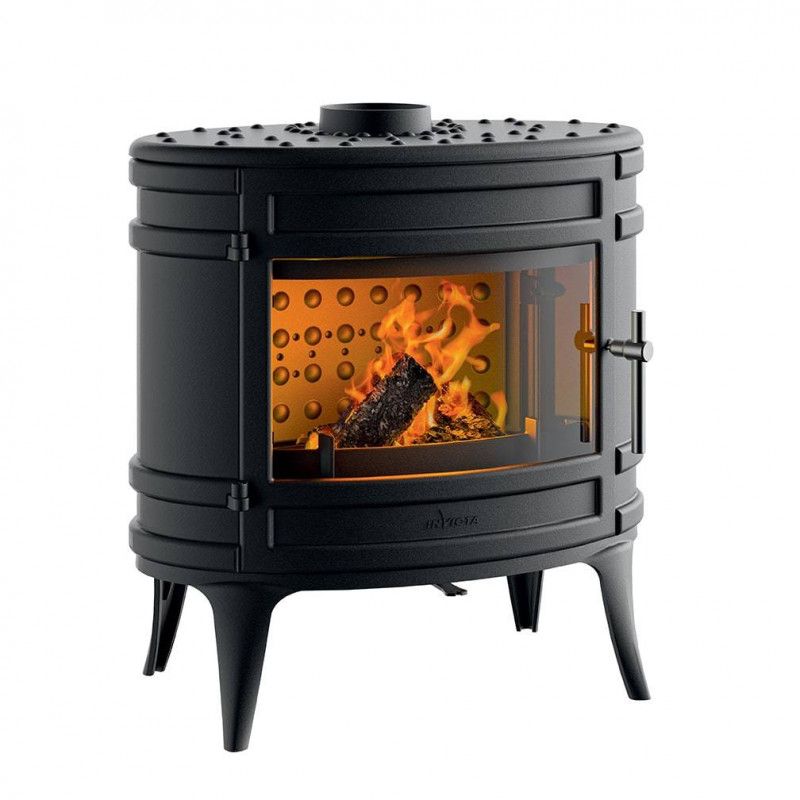 Poêle à bois MANDORIN - Invicta - Réf P648304 - Compact - 12 kW