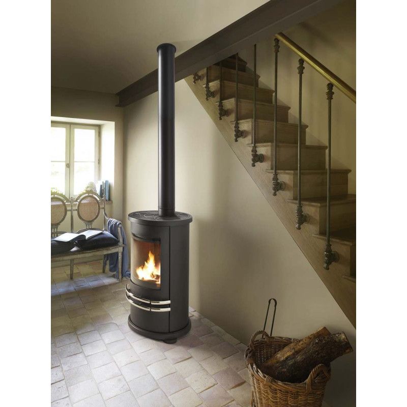 POÊLE À BOIS DEVILLE IKARI C077BK.06