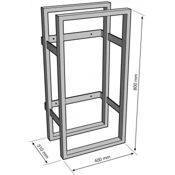 Range bûches - WOODFRAME - Rais