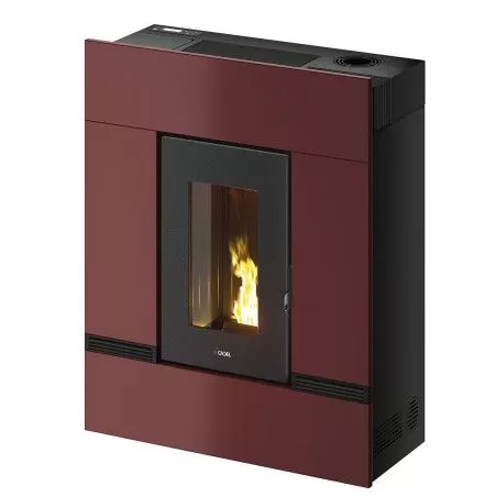 Poêle à granulés MYTHOS PLUS 12 UP- 12 kW - Canalisable et sortie concentrique - Cadel Poêle à granulés MYTHOS PLUS 12 UP- 12 kW - Canalisable et sortie concentrique - Cadel