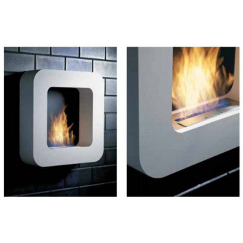 Cheminée bioethanol murale - CURVA BL - SAFRETTI