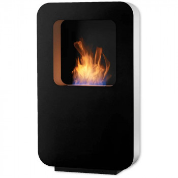 Cheminée bioéthanol CURVA XL noire - SAFRETTI - ref -100.800.311.02