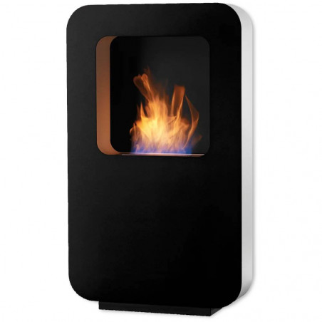Cheminée bioéthanol CURVA XL noire - SAFRETTI - ref -100.800.311.02