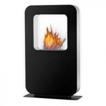 Cheminée bioéthanol CURVA XL noire - SAFRETTI - ref 100.800.411.02