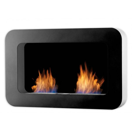 Cheminée CURVA DL noire - SAFRETTI - Ref 100.800.511.02