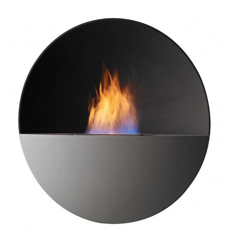 Cheminée bioethanol Prometheus RG - SAFRETTI - ref 100.900.111.02 - Cheminée demi-sphérique murale - Design harmonieux - finitio Cheminée bioethanol Prometheus RG - SAFRETTI - ref 100.900.111.02 - Cheminée demi-sphérique murale - Design harmonieux - finitio