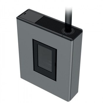 Poêle à granulés HOYA Multiair 8 XUP - Red - Vue de dessus