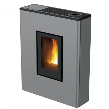 Poêle à granulés HOYA Multiair 8 XUP - Red - Silver
