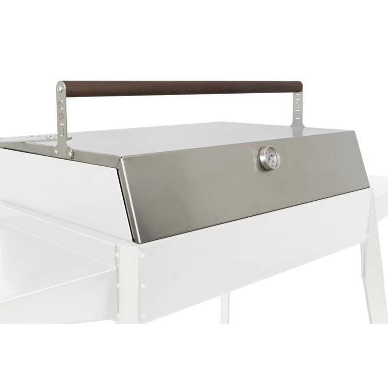 Barbecue Etna Grill Von Lisa – Komplett Aus Edelstahl, Mobil Mit Abnehmbaren Füßen, 60x40 Cm Grillfläche
