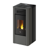 Poêle à granulés RIVER IDROTECH 24 - Cadel - 7022105- Acier anthracite