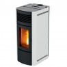 Poêle à granulés ASTER MULTIAIR 10 XUP - Red - Blanc