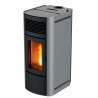 Poêle à granulés ASTER MULTIAIR 10 XUP - Red - Gris