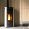 Poêle à granulés ASTER MULTIAIR 10 XUP - Red - Exemple d'installation