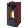 Poêle à granulés MALVA Multiair 10 - 7117002S - RED - Rouge