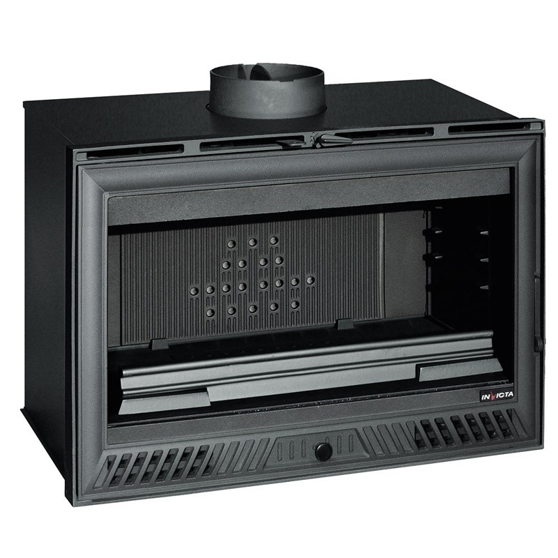 Insert 800 COMPACT Invicta - Ref P902850 - Option turbo pour une ventilation forcée d'air chaud