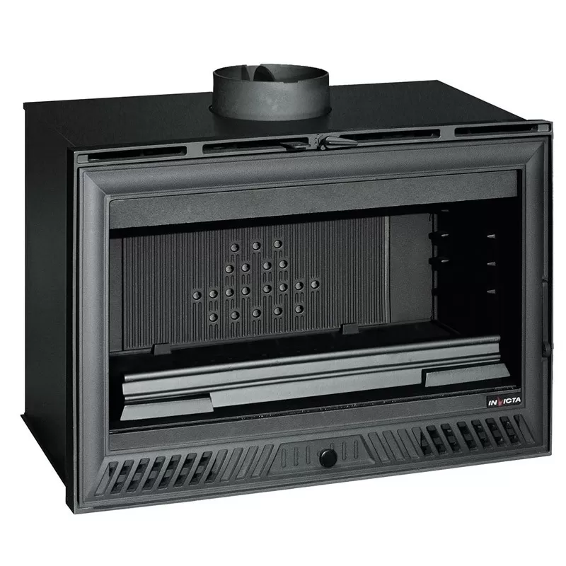 Insert 800 COMPACT Invicta - Ref P902850 - Option turbo pour une ventilation forcée d'air chaud
