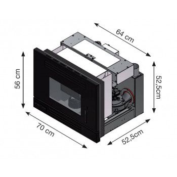Insert à granulés METTI - Invicta