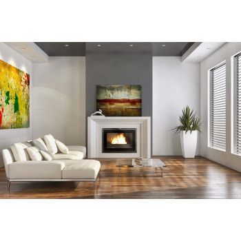 Insert 800 GRAND ANGLE Invicta -Ambiance - poeleplus