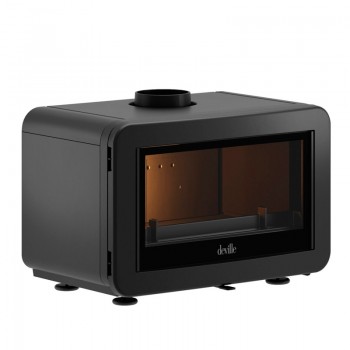 Poêle à bois PANDA - C077CG-06 - Deville - À poser
