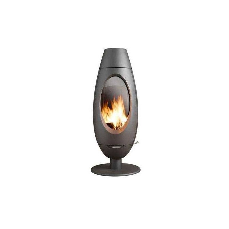Poêle à boisODE - P914944 - INVICTA - 10 kW - Design bio
