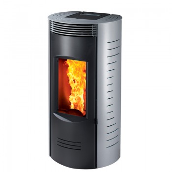 Poêle à granulés ROSELIN IK8 - Deville ref C077FE-09-IK8 - Sortie fumées dessus - 8 kW