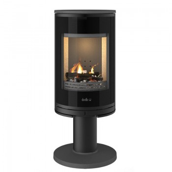 Poêle à bois EIFFEL SUR PIED - C077CM-06 - Deville - Etanche - 6kw