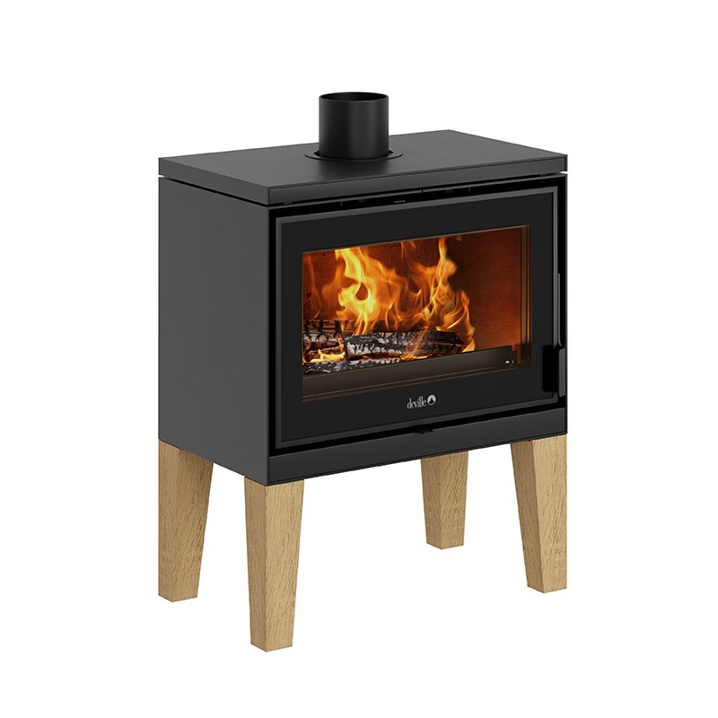 Poêle à bois SARRA ZEN - C077CP-06 - Deville - 8 kW