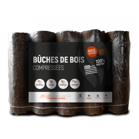 Bûches compressées - BZH