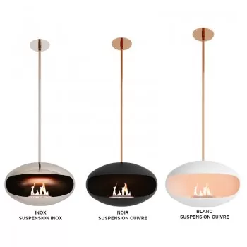 Cheminée bio-éthanol - AERIS - Cocoon Fires