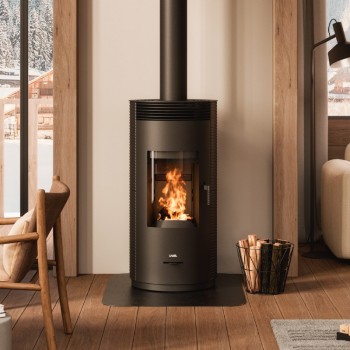 Poêle à bois SPIN 8 WOOD AIR - 7025113 - Cadel - Ventilation forcée