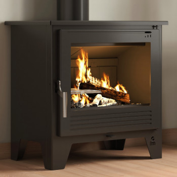 Poêle à bois - M-108 PF - ref 701C52 - exemple de mise en situation