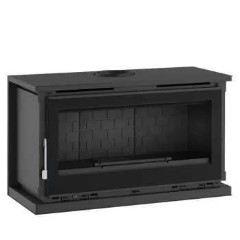 Poêle à bois M-100 FK - ref 701C45 - Poêle à suspendre ou à poser - Foyer en fonte