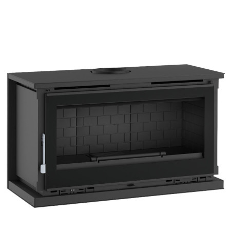 Poêle à bois M-100 FK - ref 701C45 - Poêle à suspendre ou à poser - Foyer en fonte Poêle à bois M-100 FK - ref 701C45 - Poêle à suspendre ou à poser - Foyer en fonte